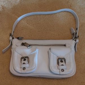 Marc Jacobs white leather 90s shoulder bag NWOT